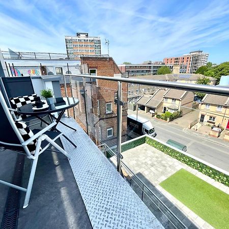 Contemporary Apartments With Private Terraces In Shoreditch, Hoxton, Islington London Exterior foto