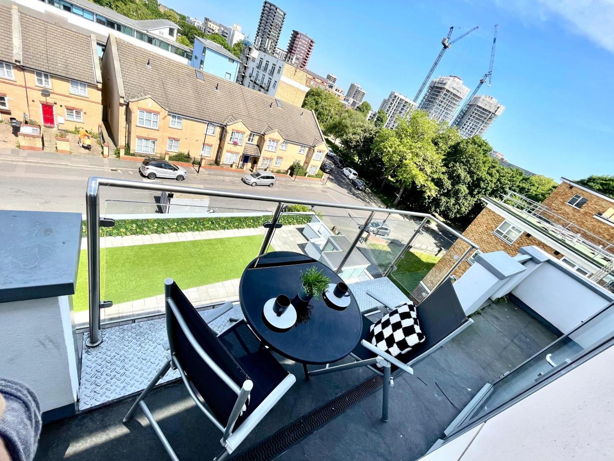 Contemporary Apartments With Private Terraces In Shoreditch, Hoxton, Islington London Exterior foto