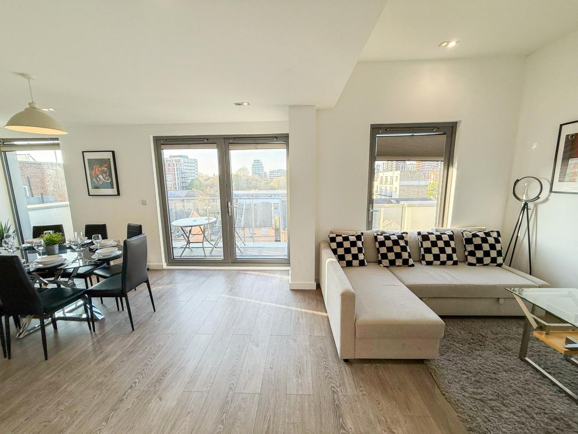 Contemporary Apartments With Private Terraces In Shoreditch, Hoxton, Islington London Exterior foto
